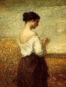 William Morris Hunt, Peasant Girl